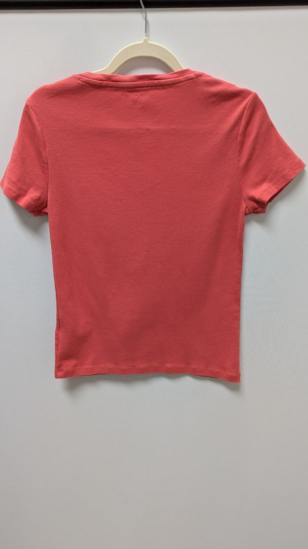 Tommy Hilfiger Coral Pink Short-Sleeve T-Shirt