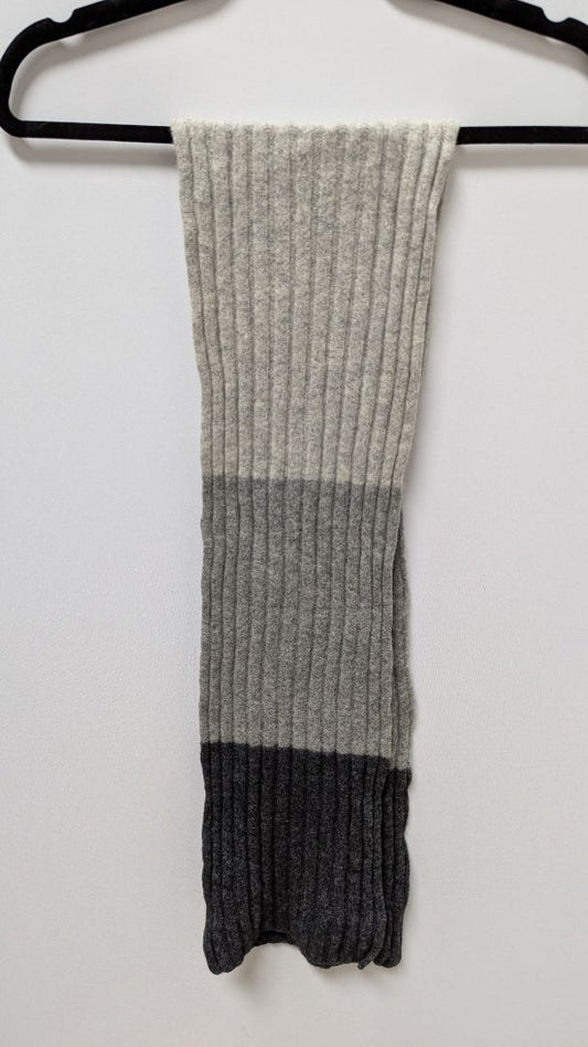 H&M Accessories Grey Ombre Lambs Wool Scarf