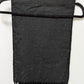 Black Knit Tassel Fringe Scarf