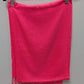 Hot Pink Knit Tassel Fringe Scarf