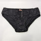 Victoria's Secret Black Lace-Front Hiphugger Panty (NWOT)
