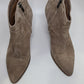 FRYE Light Brown Suede Heeled Boots
