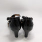 Sofft Black Carlina Patent Leather Strappy Heels