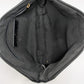 Expression NYC Black Faux-Leather Zippered Pouch