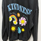 Grayson Threads Black "Kindness" Graphic Sweatshirt