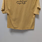 Fifth & Sun Yellow Faded Cropped Graphic T-Shirt