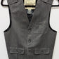 American Rage Cie Dark Grey 4-Button Vest