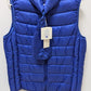 Uniqlo Blue Ultra-Light Down Feather Puffer Vest