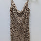 Velvet Torch Brown Leopard Snug Mini Dress