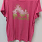 Columbia Hot Pink Palm Graphic T-Shirt