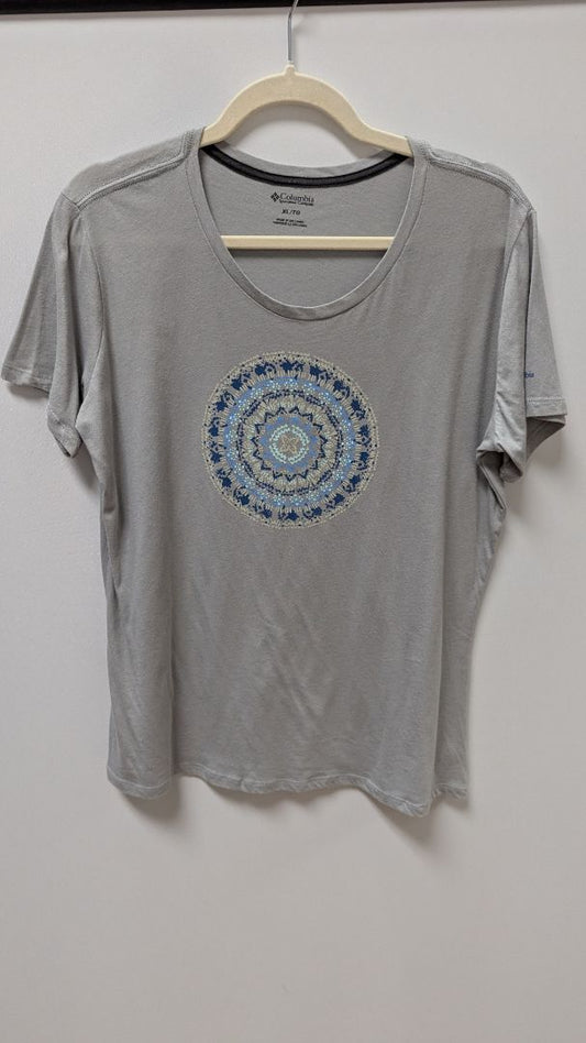 Columbia Grey Mandala Short-Sleeve T-Shirt