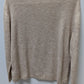 H&M Beige Wool-Blend Long-Sleeve Sweater