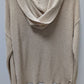 Natural Reflections Cream Hooded Knit Sweater