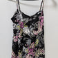 Princess Vera Wang Black Floral Mini Dress
