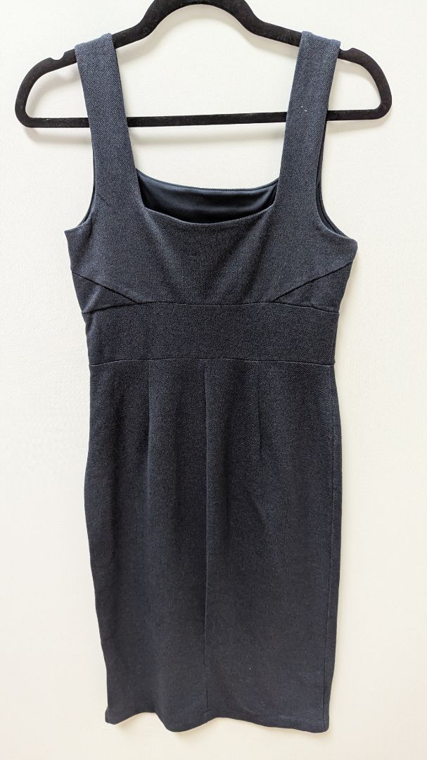 Banana Republic Navy Faux-Denim Bodycon Dress