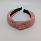 Pink Top-Knot Headband