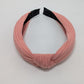 Pink Top-Knot Headband