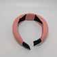 Pink Top-Knot Headband