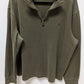 Polo Ralph Lauren Dark Green Quarter-Zip Pullover Sweatshirt