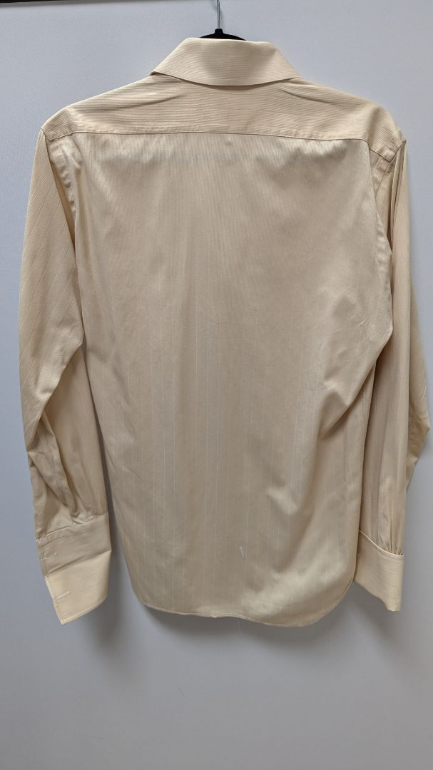 Cuzzens Khaki Long-Sleeve Button-Down Shirt