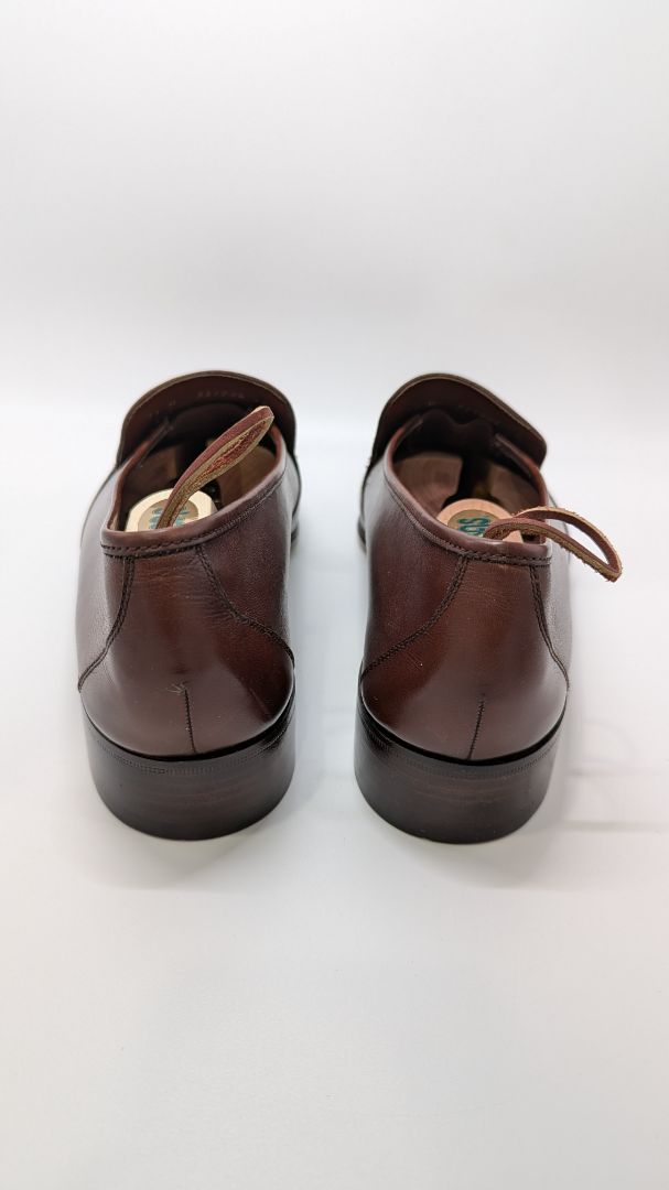 Bally Continentals Dark Brown Gerald Leather Loafer