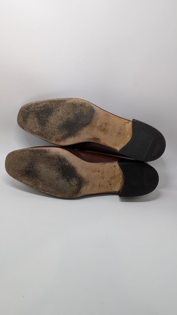 Bally Continentals Dark Brown Gerald Leather Loafer