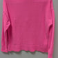 Lou & Grey Hot Pink Fuzzy Quarter-Zip Pullover Sweater
