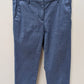 LOFT Blue Printed "Riviera Slim" Pants