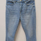 LOFT Light Wash "The Kick Crop" Distressed Jeans
