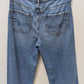 American Eagle Light Wash Super High-Rise Baggy Jeans