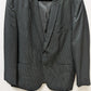 INC Black/White Striped Men's 2-Button Blazer
