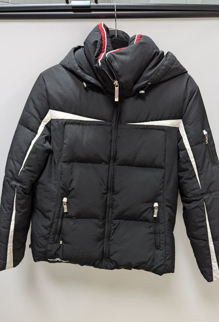ZERO XPOSUR Black/White Down Feather Winter Jacket