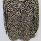 Foxcroft by Appleseed's Brown Animal-Print Button-Down Blouse