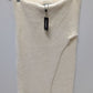 Express Cream Fuzzy Faux-Wrap Sweater Skirt