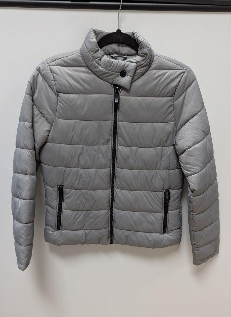 Marc New York Performance Grey Zip-Up Puffer Jacket