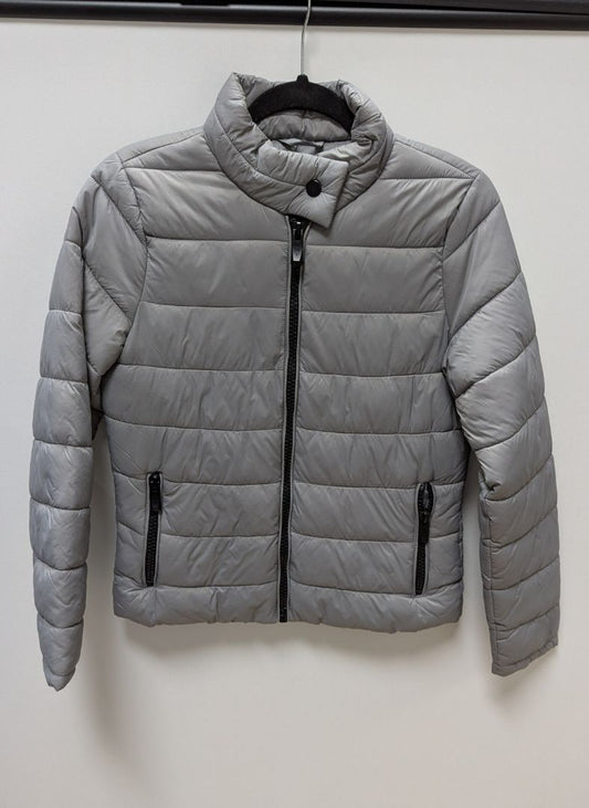 Marc New York Performance Grey Zip-Up Puffer Jacket