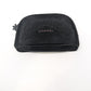Chanel Black Sheer Mesh Zippered Pouch