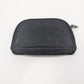 Chanel Black Sheer Mesh Zippered Pouch
