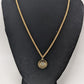 Gold Evil Eye Pendant Chain Necklace