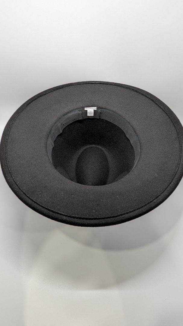 Target Black/Orange Paisley Band Fedora Hat