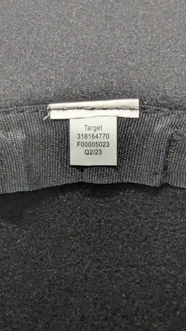 Target Black/Orange Paisley Band Fedora Hat