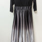 IGNITE Evenings Black/Silver/Purple Ombre Formal Gown