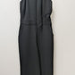 Vince Camuto Black Sleeveless Tie-Neck Wide Leg Jumpsuit