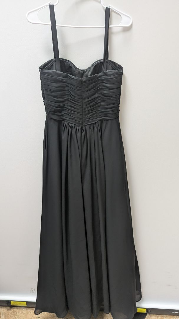 Light In The Box Black Empire Maxi Dress
