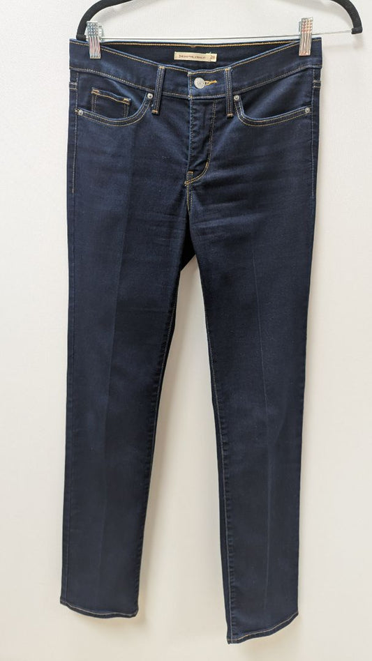 Levi's Dark Wash 314 Shaping Straight Jeans