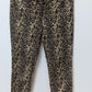 The Limited Brown/Black Animal Print "Ideal Stretch" Pants