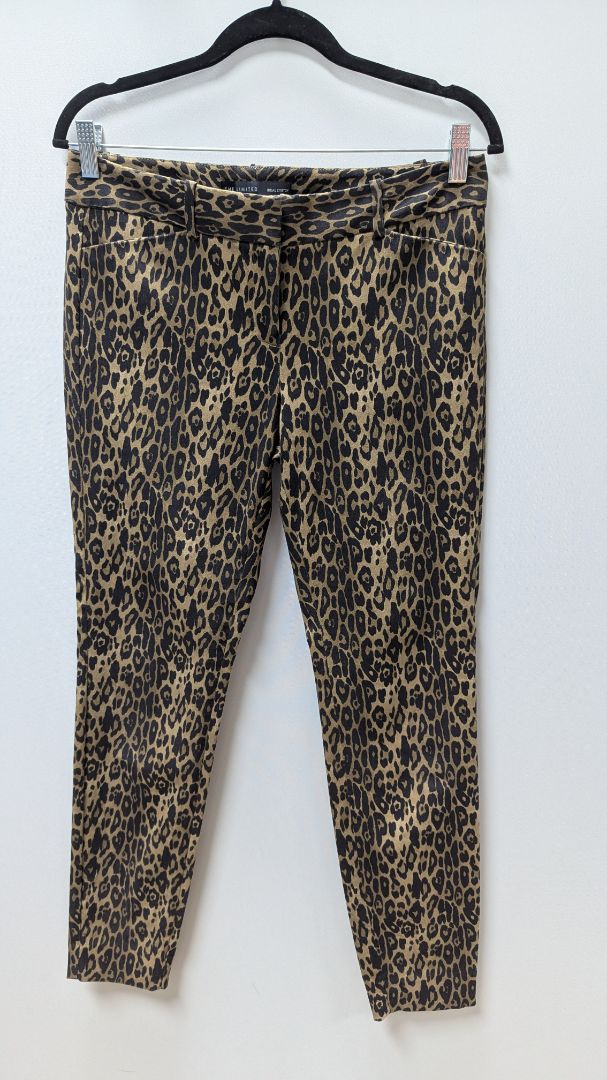 The Limited Brown/Black Animal Print "Ideal Stretch" Pants