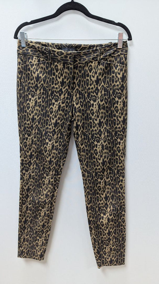 The Limited Brown/Black Animal Print "Ideal Stretch" Pants