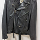 Open Road Wilsons Men's Black Leather Motorcycle Jacket