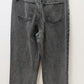 endless rose "Dary" Grey Wide Leg Jeans